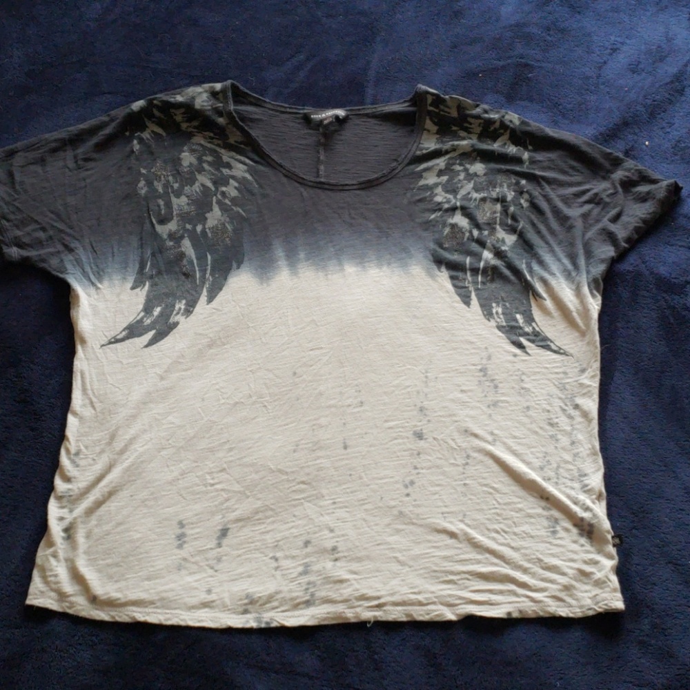 Rock & Republic Ombre Angel Wing Top